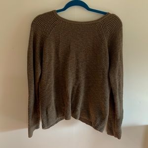 Aerie criss-cross back sweater